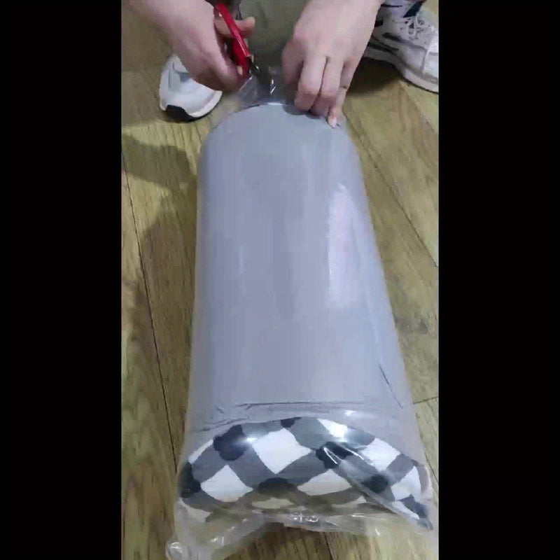 Rampa Pet Extra Larga com 3 Degraus – Degraus em Espuma de Alta Densidade | Base Antiderrapante | Design Xadrez | Ideal para Camas e Sofás Altos | Degraus com Tecido Acolchoado