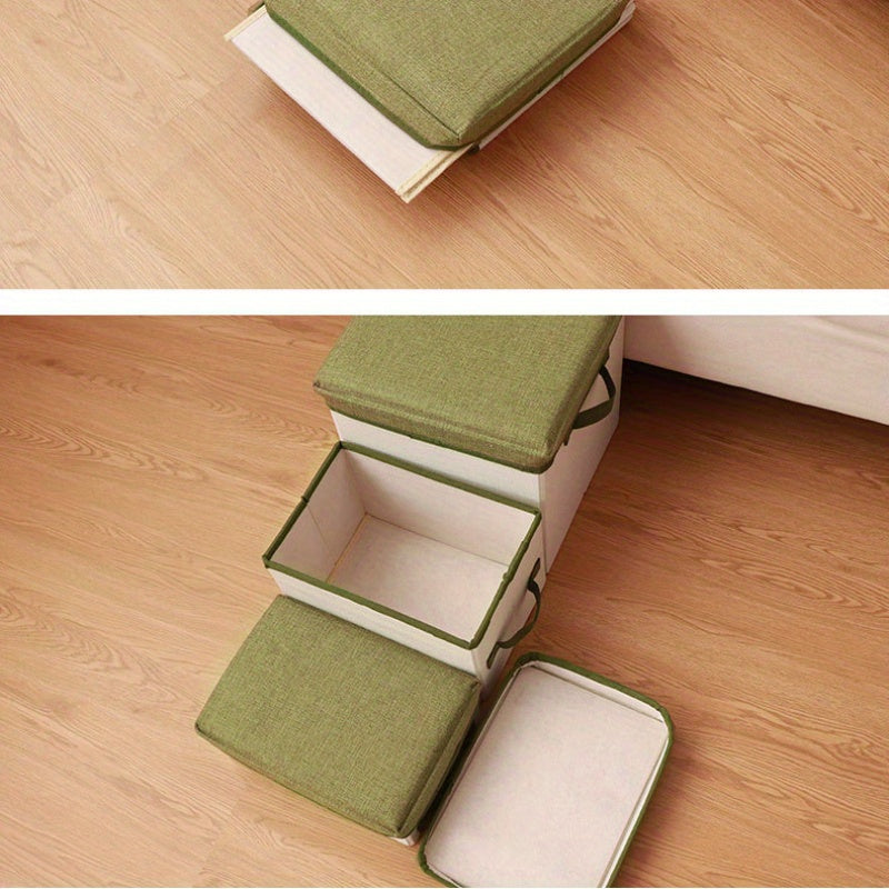 Escada Pet com 3 Degraus e Caixas Organizadoras Dobráveis | Degraus para Cães de Pequeno Porte | Ideal para Camas e Sofás