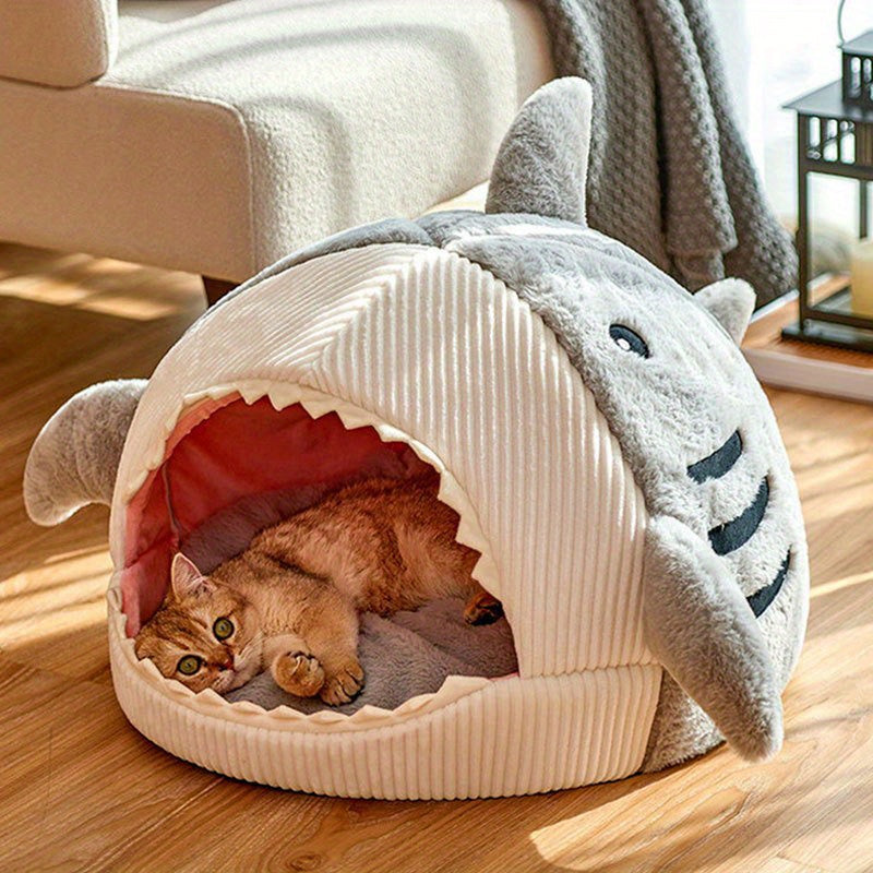 Cama Confortável e Lavável para Gatos de Interior – Tapete Macio para Gatos Pequenos e Grandes – Esconderijo Perfeito para o Seu Amigo Peludo.