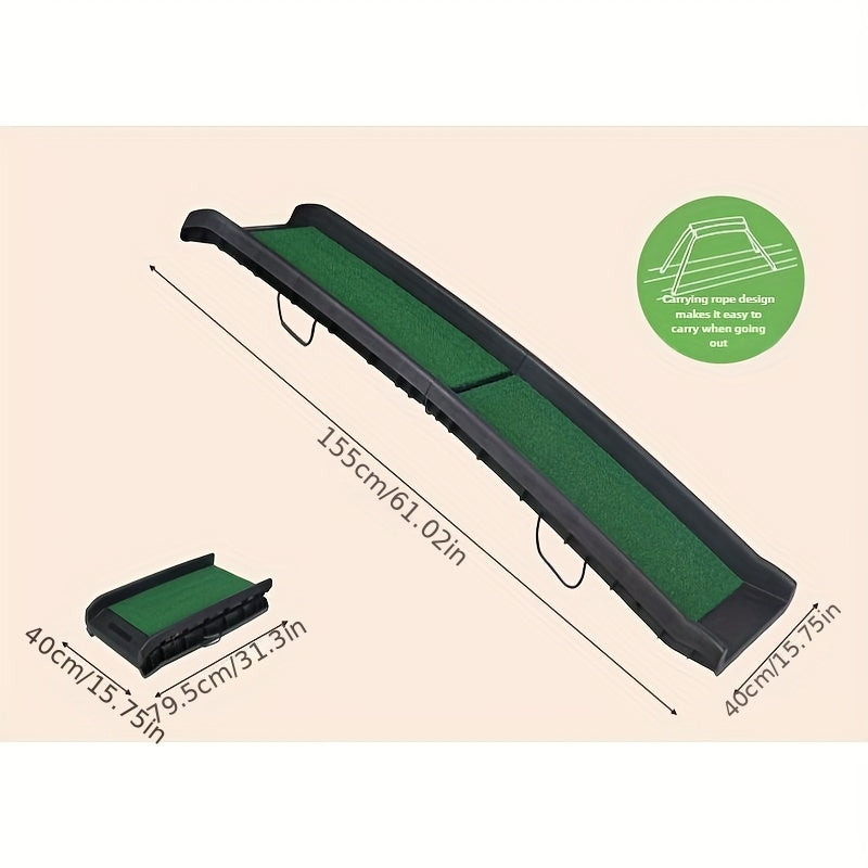 Escada dobrável para pets com ângulo reto, design fofo de patinhas e ossinhos, fácil de montar e guardar, degraus antiderrapantes para uso doméstico - ideal para sofá, cama e mais, escada para pets | escada moderna para pets | escada resistente para pets