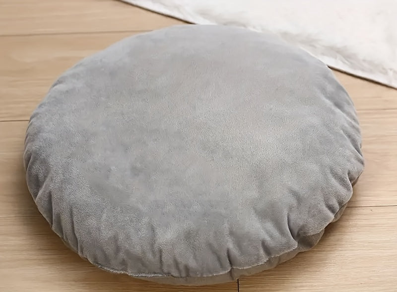 Cama Caverninha para Gato Confortável, Estilo Clássico em Fibra de Poliéster, Casinha para Gatinhos de Tamanho Pequeno, Tenda Interna para Pets com Almofada, Cama Aconchegante e Quente para Gatos.