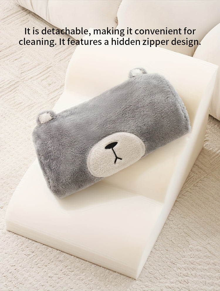 Rampa Pet em Formato de Urso – Compacta, Antiderrapante, com Capa Removível e Lavável | Ideal para Sofá e Cama | Altura 39cm | Para Cães de Pequeno e Médio Porte