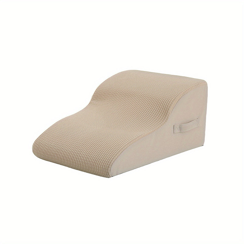 Escada para Pets – Escada de 2 e 3 Degraus com Espuma Macia para Cães e Gatos de Pequeno a Médio Porte, com Rampa Destacável.